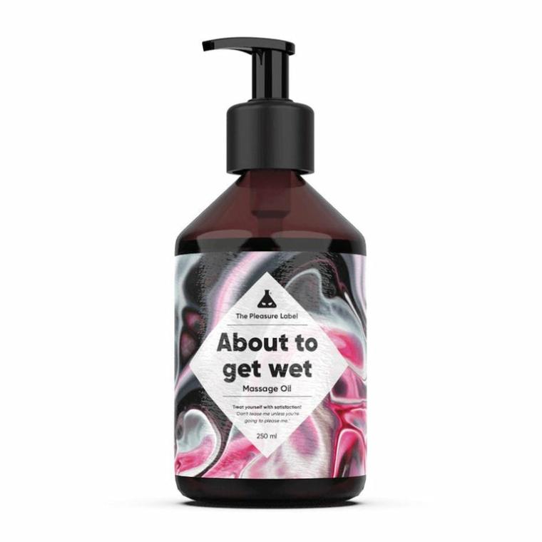 About To Get Wet Pleasure Massage Oil 250Ml Lubricants & Essentials