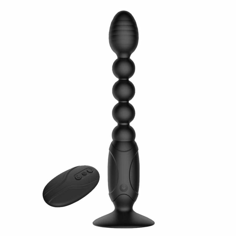 Beaded Vibe Butt Plug Anal Toys