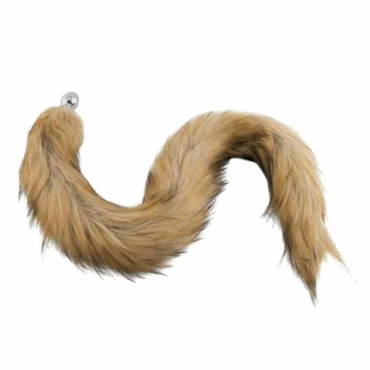 Brown Fox Anal Tail 32″ Fox Tails