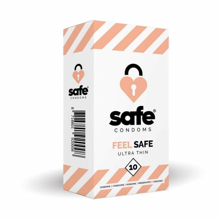 Feel Safe Ultra Thin 10 Pack Condoms