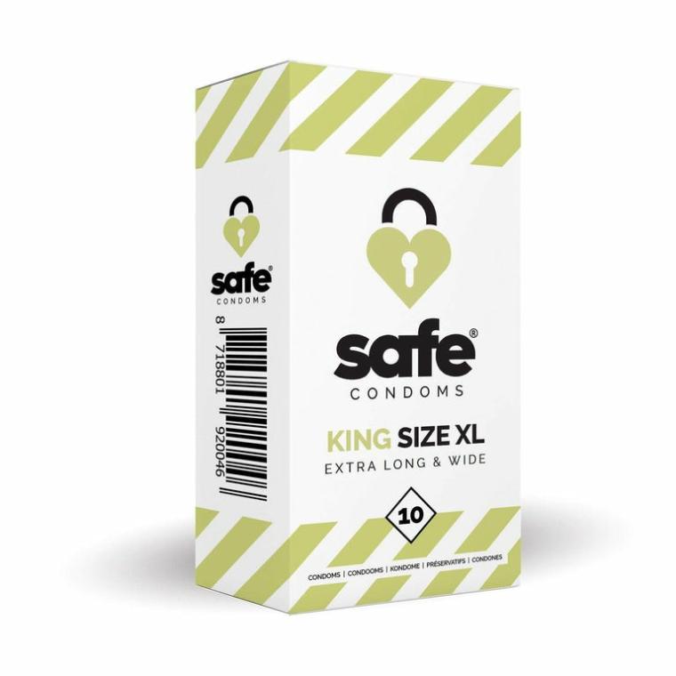 King Size Xl Extra Long & Wide 10 Pack Condoms