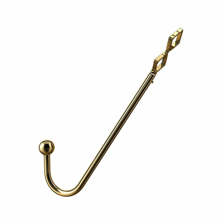 Lockink Golden Adjustable Anal Hook Set Anal Hooks