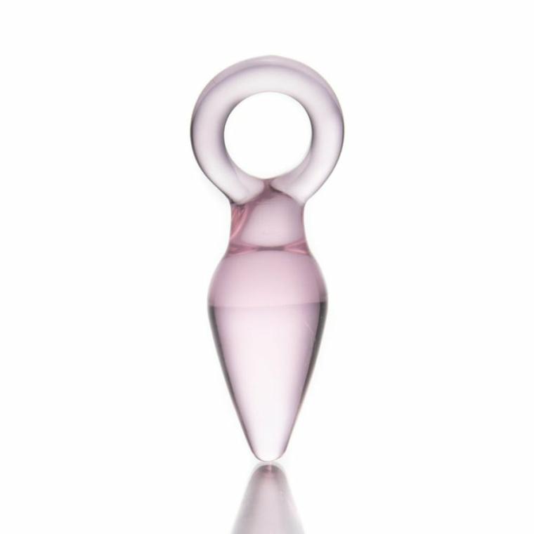 Pink Kunai Glass Plug Butt Plugs