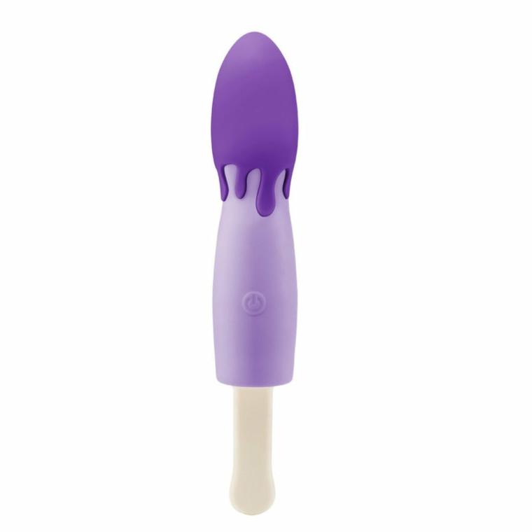 Popsicle Rechargeable Classic Vibrator Sex Toys Creamy Orange