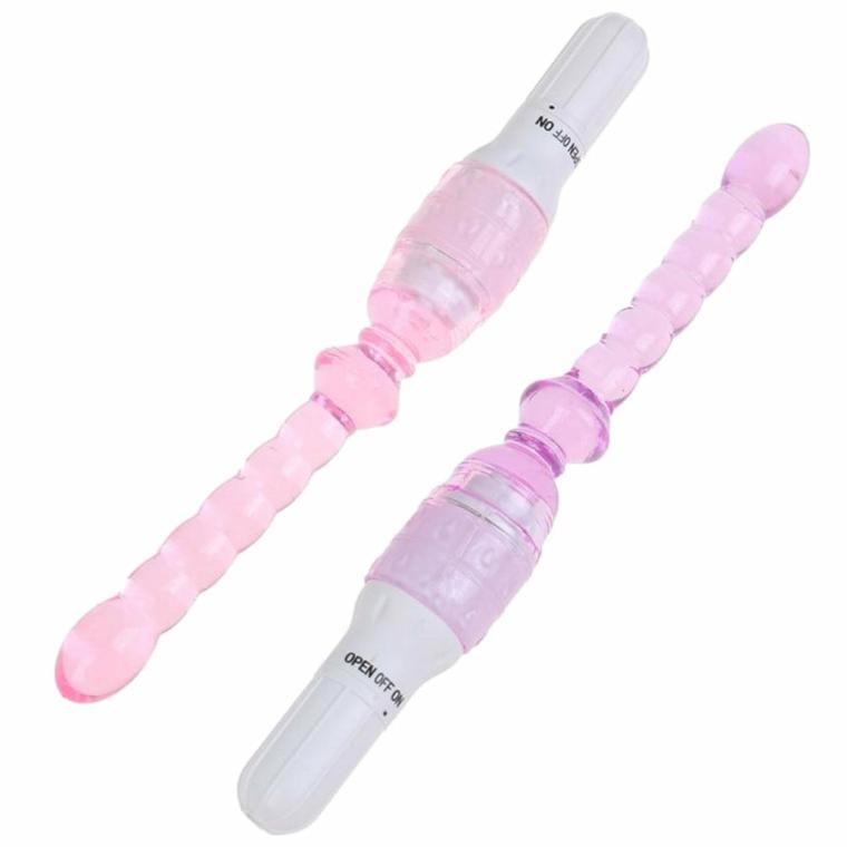 Beaded Dildo Anal Vibrator Anal Toys Pink