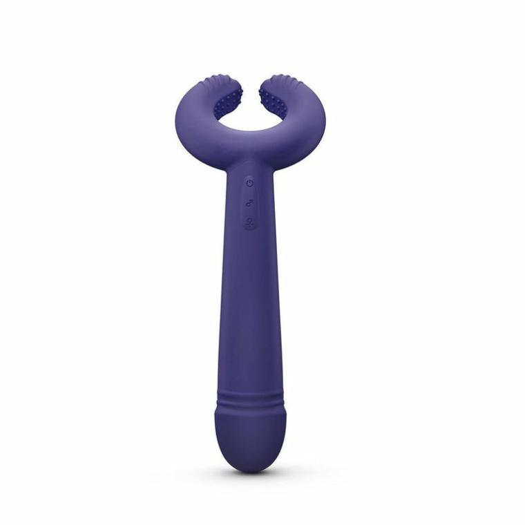 Please Me Multi Stimulator (Triple Motor) Sex Toys Midnight Indigo